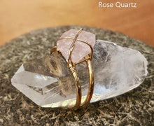 Load image into Gallery viewer, Gemstone Adjustable Rings