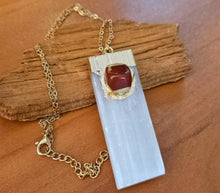 Load image into Gallery viewer, Selenite Gemstone Pendants