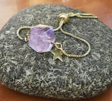 Load image into Gallery viewer, Lilac Amethyst Star Bracelet