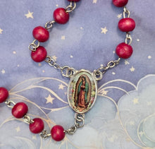 Load image into Gallery viewer, Lady of Guadalupe Rose Rosary