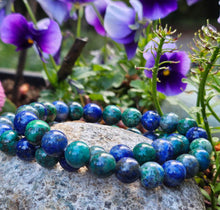 Load image into Gallery viewer, Azurite Malachite Bracelet