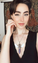 Load image into Gallery viewer, Amethyst Metatron Pendant