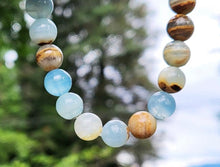 Load image into Gallery viewer, Lemurian Blue Calcite Bracelets