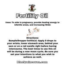 Load image into Gallery viewer, Fertility Oil