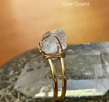 Load image into Gallery viewer, Gemstone Adjustable Rings
