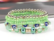 Load image into Gallery viewer, Evil Eye Bracelet Sets
