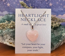 Load image into Gallery viewer, Gemstone Heart Pendants
