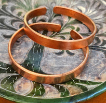 Load image into Gallery viewer, Copper Adjustable Bracelet Cuffs
