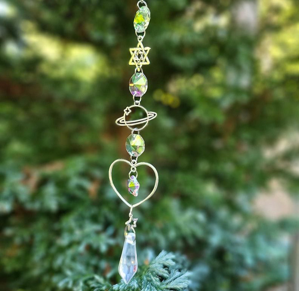 Saturn Starlight Suncatcher