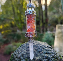 Load image into Gallery viewer, Gemstone Chip Pendulums
