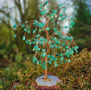 Green Aventurine Willow Tree