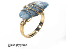Load image into Gallery viewer, Adjustable Gemstone Rings
