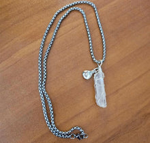 Load image into Gallery viewer, Money Clear Quartz Pendant
