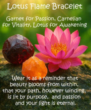 Load image into Gallery viewer, Lotus Flame Bracelet
