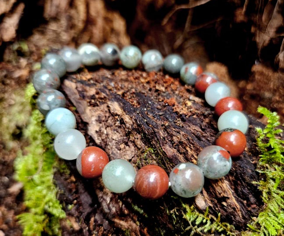 African Bloodstone Bracelet