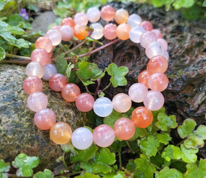 Apricot Agate Bracelets