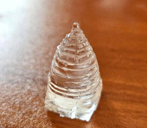 Sri Yantra in Clear Quartz