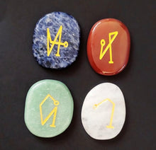 Load image into Gallery viewer, Archangel Symbol Crystal Stones Set
