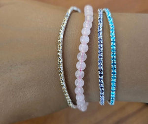 Thin Rhinestone Bracelets