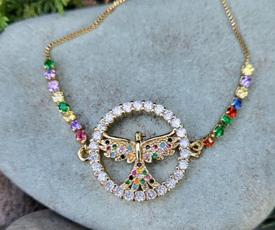 Rhinestone Phoenix Bracelets￼