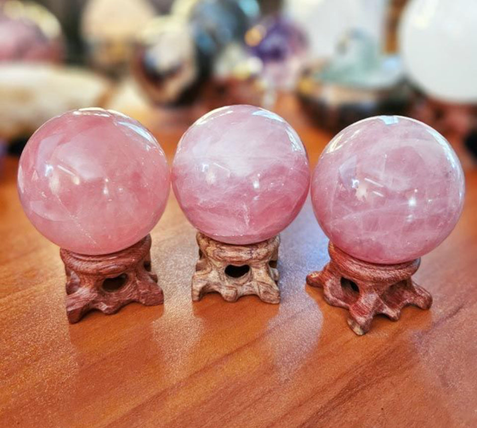 Rose Quartz Sphere