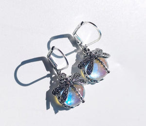 Vintage Dragonfly Earrings