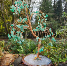 Load image into Gallery viewer, Green Aventurine Willow Tree
