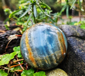 Lemurian Blue Calcite Spheres