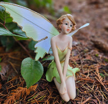 Load image into Gallery viewer, Green Fairy Figurine
