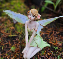 Load image into Gallery viewer, Green Fairy Figurine
