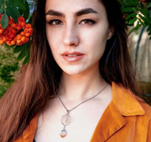 Load image into Gallery viewer, Dreamcatcher Crystal Pendant Necklaces
