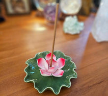 Load image into Gallery viewer, Lotus Flower Incense Stick Holder
