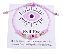 Load image into Gallery viewer, Adjustable Evil Eye Bracelets
