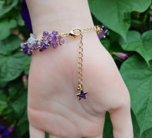 Load image into Gallery viewer, Amethyst Chip Bracelet
