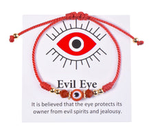 Load image into Gallery viewer, Adjustable Evil Eye Bracelets
