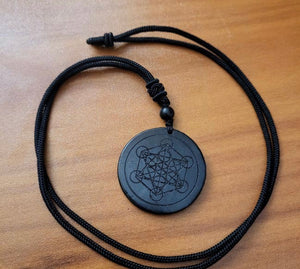 Shungite Metatron Pendant