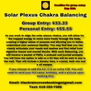 Solar Plexus Chakra Balancing