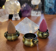 Load image into Gallery viewer, Mini Cauldron Incense Burner
