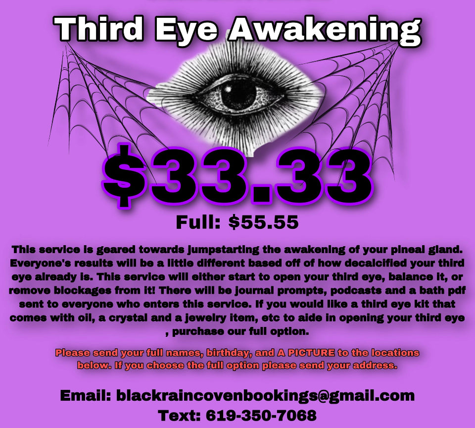 Third Eye Awakening Service