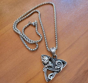 Celtic Cat Pendant