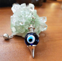 Load image into Gallery viewer, Evil Eye/Third Eye Pendulum
