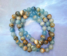 Load image into Gallery viewer, Lemurian Blue Calcite Bracelets
