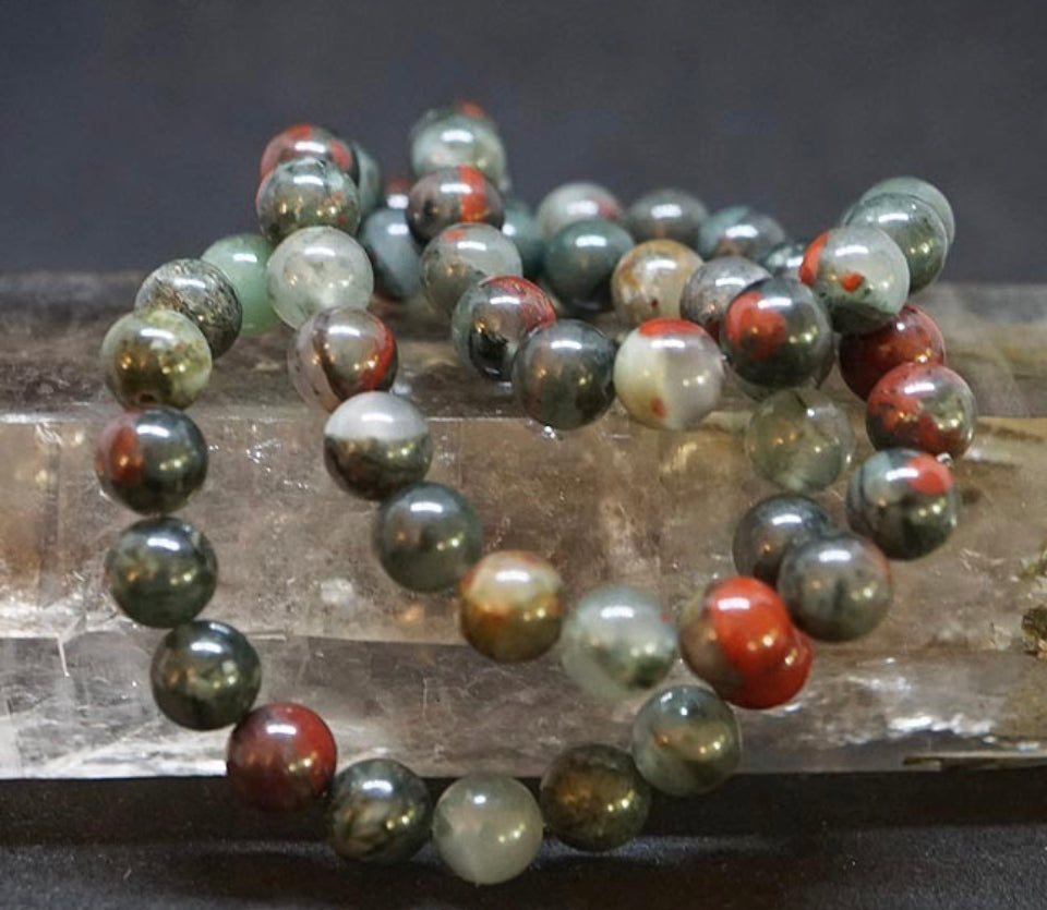 African Bloodstone Bracelet