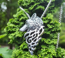 Load image into Gallery viewer, Wolf Pendant
