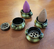 Load image into Gallery viewer, Mini Cauldron Incense Burner
