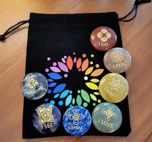 Chakra Affirmations Stone Set