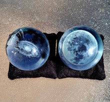 Load image into Gallery viewer, Galaxy &amp; Full Moon Crystal Balls
