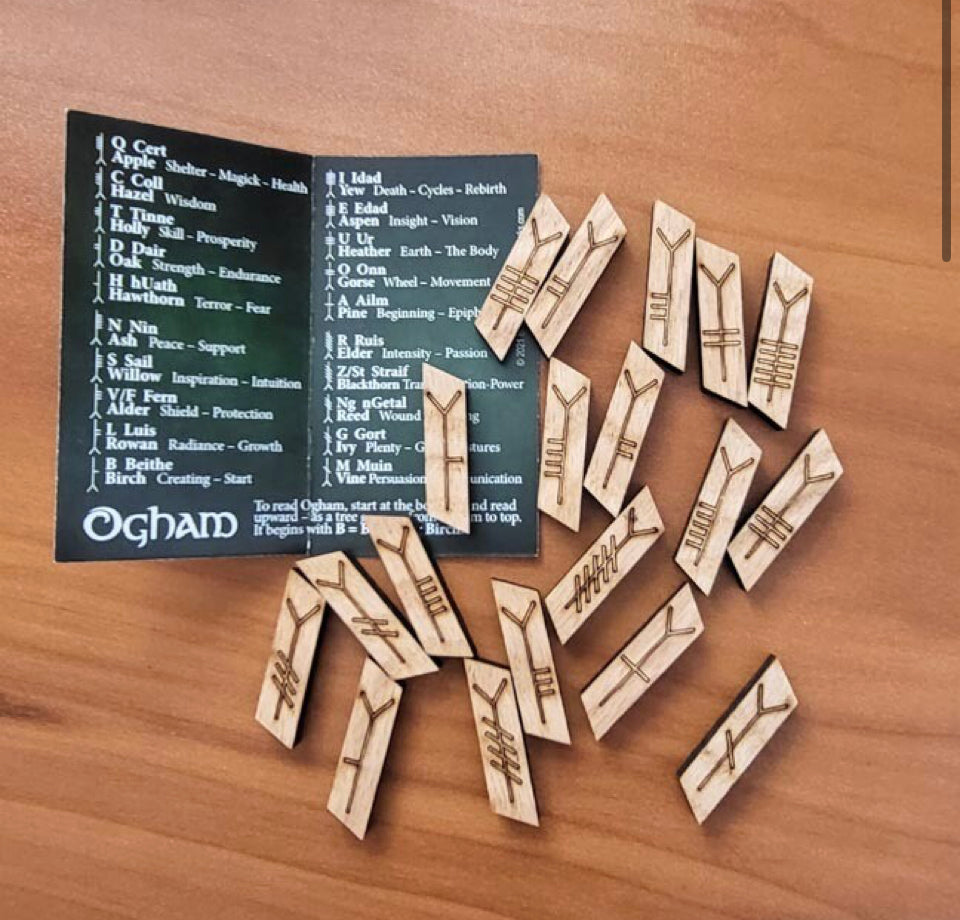Ogham Wood Runes