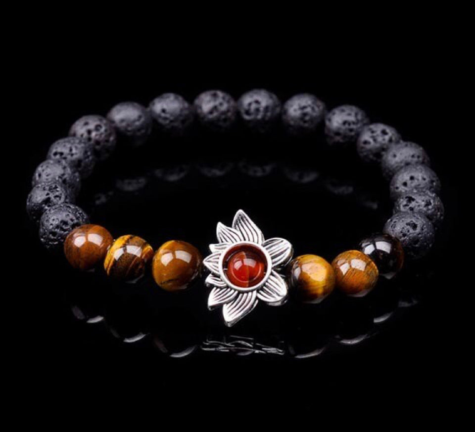 Lava Lotus Bracelet